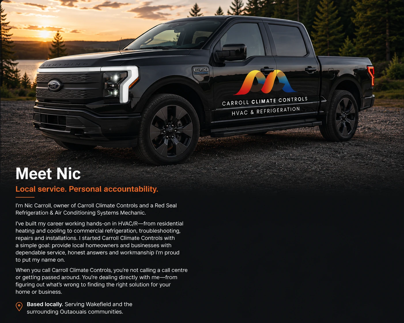 Meet Nic Carroll, owner of Carroll Climate Controls